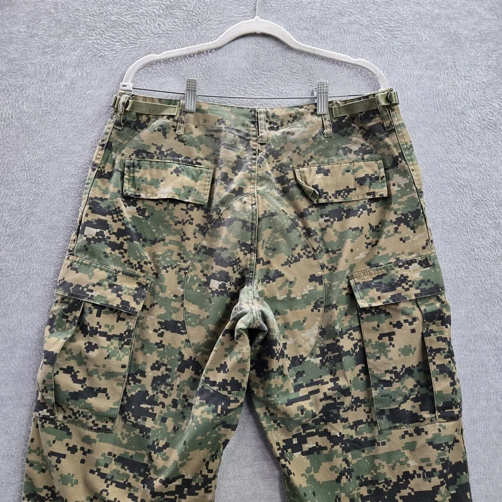 Fox Outdoor Products Men Pants M Green Cargo Pockets Camouflage‎ Straight USA